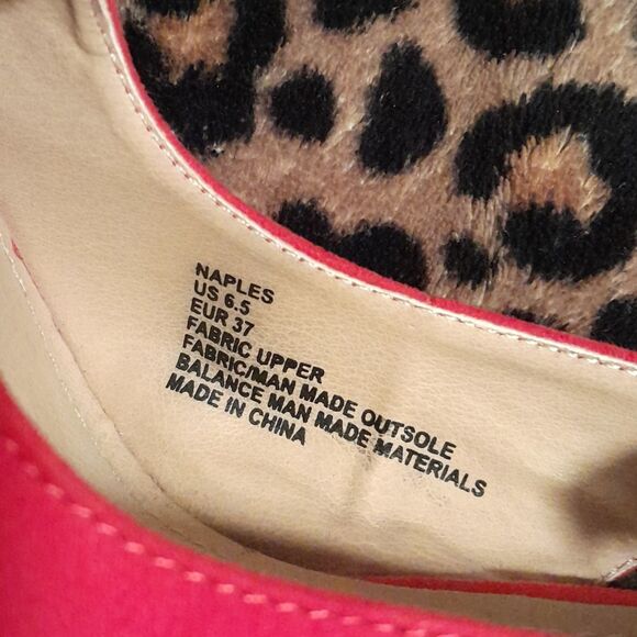 !!Just Fab Red Studded Stiletto Heels Size 6.5 - Picture 5 of 5